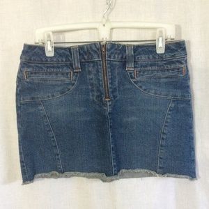 American Eagle Outfitters Blue Denim Mini Skirt 8